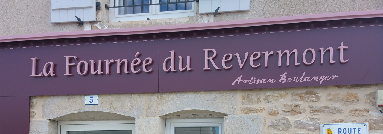 Enseigne boulangerie SAONE ET LOIRE 
